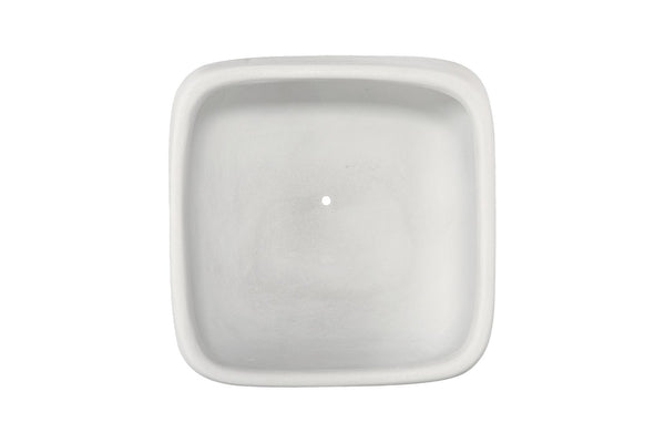 Phillips Collection Swell Planter - Elegant Modern Design for Indoor or Outdoor Spaces, Perfect for Stylish Displays Small, White PH97028