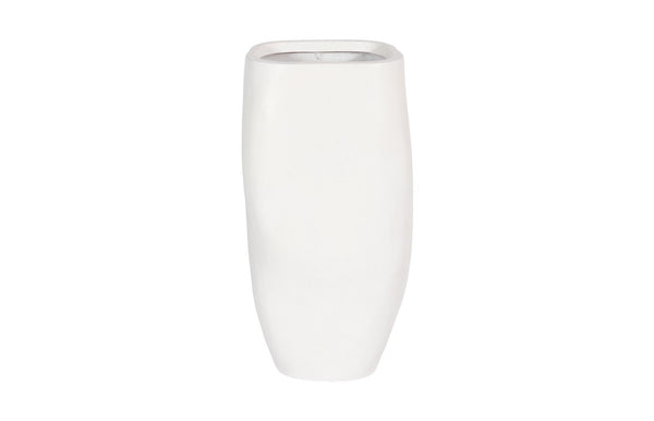 Phillips Collection Amorphous Planter - Modern Organic Design for Stylish Gardens, Patios, and Indoor Displays Large, White PH97029