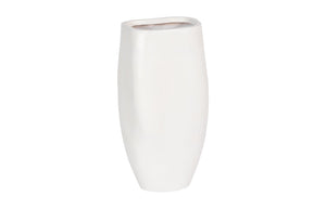 Phillips Collection Amorphous Planter - Modern Organic Design for Stylish Gardens, Patios, and Indoor Displays Large, White PH97029