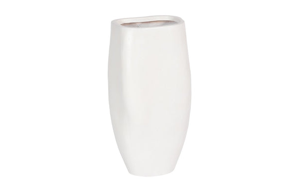 Phillips Collection Amorphous Planter - Modern Organic Design for Stylish Gardens, Patios, and Indoor Displays Large, White PH97029