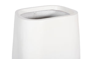 Phillips Collection Amorphous Planter - Modern Organic Design for Stylish Gardens, Patios, and Indoor Displays Large, White PH97029