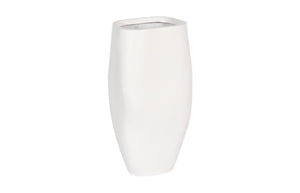 Phillips Collection Amorphous Planter - Modern Organic Design for Stylish Gardens, Patios, and Indoor Displays Large, White PH97029