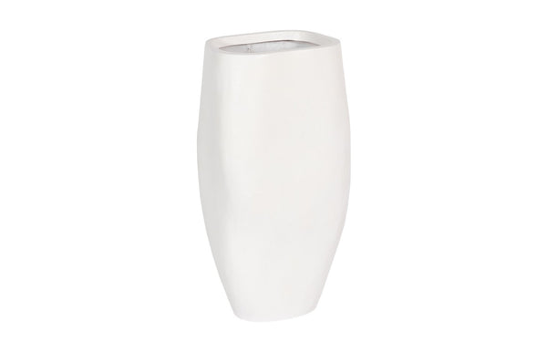 Phillips Collection Amorphous Planter - Modern Organic Design for Stylish Gardens, Patios, and Indoor Displays Large, White PH97029