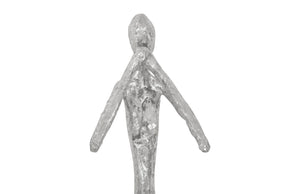 Phillips Collection See, Speak, Hear No Evil Wall Art Trio - Modern Sculptural Decor for Stylish Home Interiors Silver Leaf, Set Of 3 PH97353