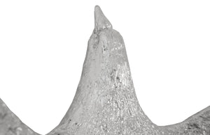 Phillips Collection Dove Wall Art, Elegant Metallic Birds For Dynamic Gallery Displays And Stunning Home Decor Silver Resin Ph97540