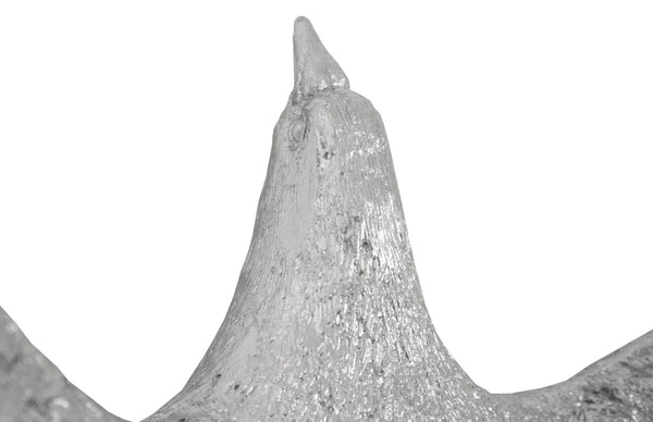 Phillips Collection Dove Wall Art, Elegant Metallic Birds For Dynamic Gallery Displays And Stunning Home Decor Silver Resin Ph97540