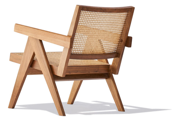 Soho Concept Pierre J. Lounge Armchair - Durable Indonesian Teak Wood & Waterproof Cushion, No Assembly Needed!   Soho-concept-dining-chair-12331