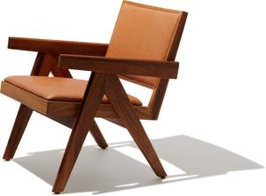 Soho Concept Pierre J. Lounge Armchair - Solid Ash Wood Frame, Soft Upholstery & 10-year Guarantee For Comfort Cinnamon  Soho-concept-dining-chair-13262