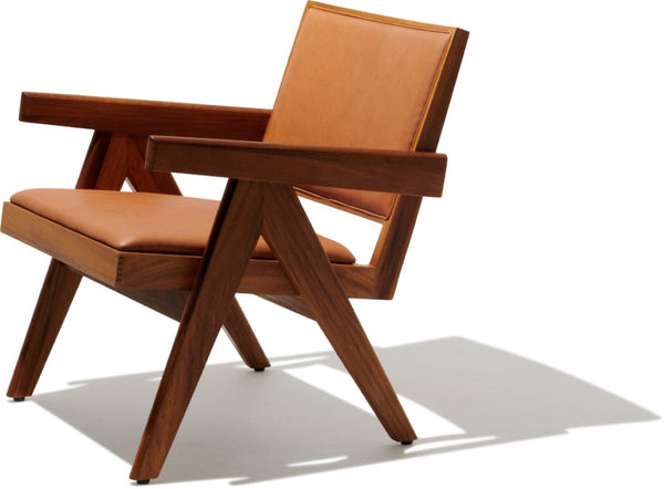 Soho Concept Pierre J. Lounge Armchair - Solid Ash Wood Frame, Soft Upholstery & 10-year Guarantee For Comfort Cinnamon  Soho-concept-dining-chair-13262