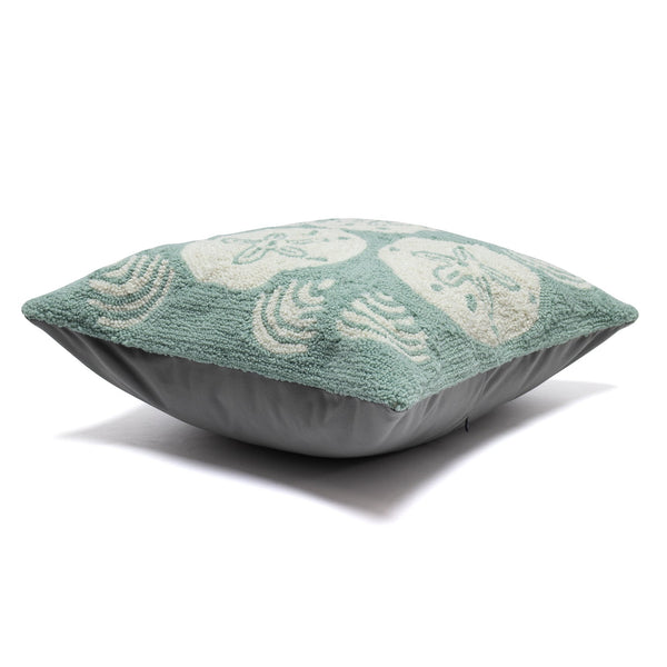 Trans Ocean Liora Manne Frontporch Shell Toss Indoor/Outdoor Pillow - Coastal Chic Accent For Any Space Blue Polyester,Acrylic 7fp8s140804