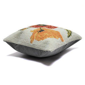 Trans Ocean Liora Manne Frontporch Icelandic Poppies Pillow - Vibrant Floral Design For Indoor & Outdoor Spaces 18" Natural Polyester,Acrylic 7fp8s227212