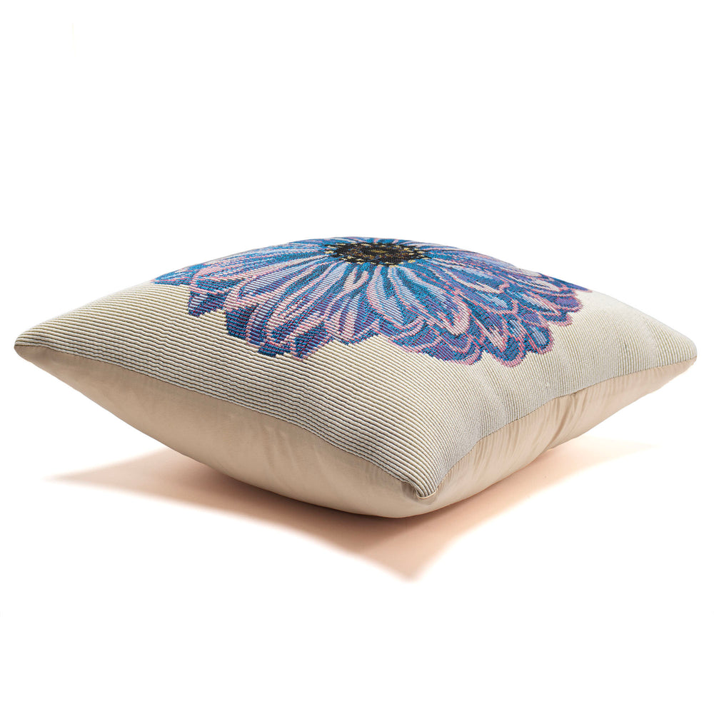 Trans Ocean Liora Manne Marina Purple Flower Pillow - 18"X18" Indoor/Outdoor, Machine Washable & Stylish Decor Purple Polypropylene,Polyester 7mr8s973037