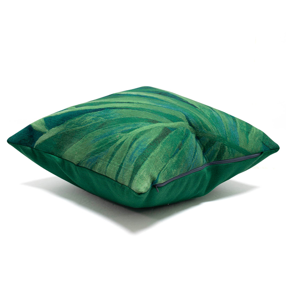 Trans Ocean Liora Visions Iii Tropical Leaf Pillow - Handmade Indoor/Outdoor Decor For A Vibrant Jungle Vibe Green Polyester 7sc1s501706