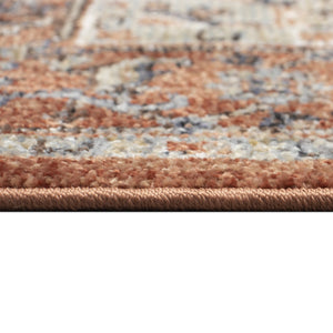 Trans Ocean Liora Manne Ariana Heriz Indoor Area Rug - Elegant Traditional Floral Design For Stylish Spaces Rust Polypropylene Arn69922217