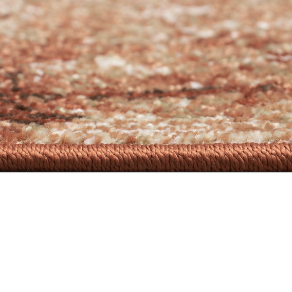 Trans Ocean Liora Manne Ariana Mystic Indoor Area Rug - Contemporary Abstract Design For Modern Spaces Rust Polypropylene Arn80923517