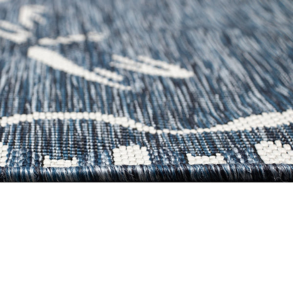 Trans Ocean Liora Manne Carmel Dragonfly Indoor/Outdoor Area Rug – Vibrant Nature Design For Stylish Spaces Navy Polypropylene,Polyester Crer5844033