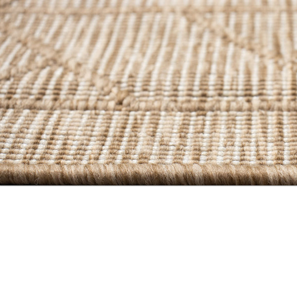 Trans Ocean Liora Manne Carmel Pyramid Indoor/Outdoor Area Rug - Contemporary Geometric Design For Stylish Spaces Beige Polypropylene,Polyester Crer5849612