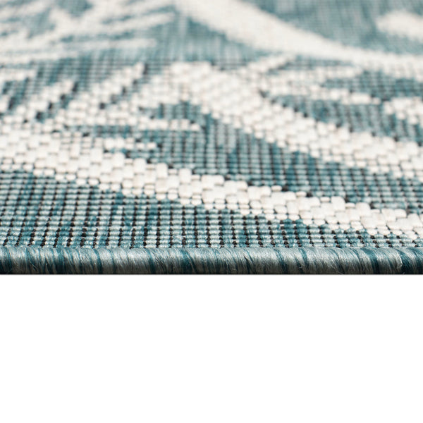 Trans Ocean Liora Manne Carmel Reef Border Indoor/Outdoor Area Rug - Elegant Coastal Design For Any Space Blue Polypropylene,Polyester Cre69849804