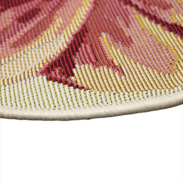 Trans Ocean Liora Manne Esencia Peony Indoor/Outdoor Non-slip Mat - Vibrant Floral Design For Any Space Orange Polypropylene,Polyester Ecnh3962317