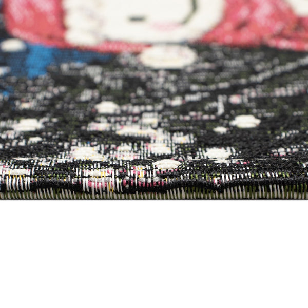 Trans Ocean Liora Manne Esencia Whimsical Truck Holiday Mat - Cheerful Snowman Design For Indoor & Outdoor Use Navy Polypropylene,Polyester Ecn34965547