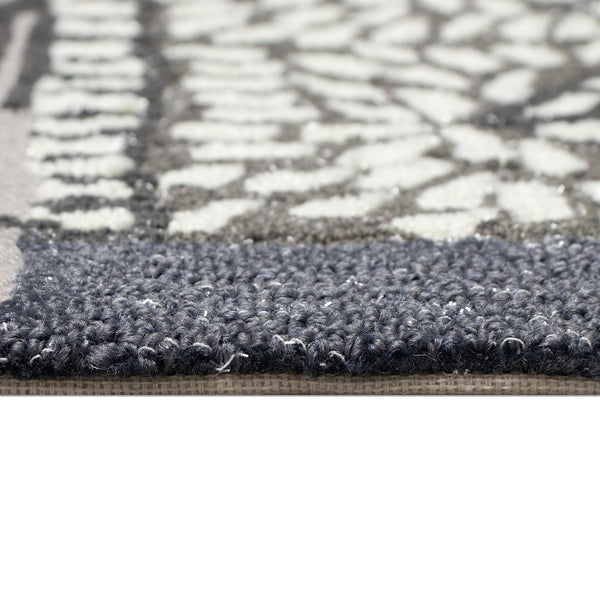 Trans Ocean Liora Manne Frontporch Owls Area Rug - Stylish Indoor/Outdoor Mat For Nature Lovers And Cabins Grey Polyester,Acrylic Ftp34144347