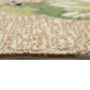 Trans Ocean Liora Manne Frontporch Birds Indoor/Outdoor Area Rug - Beautifully Crafted For Transitional Spaces Natural Polyester,Acrylic Ftp23445712