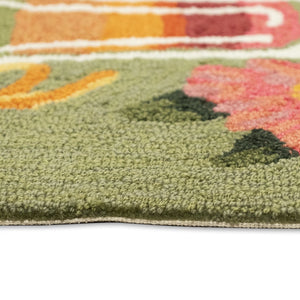 Trans Ocean Liora Manne Frontporch Happy Drinks Indoor/Outdoor Mat - Whimsical Area Rug For Fun Spaces Green Polyester,Acrylic Ftp23457306