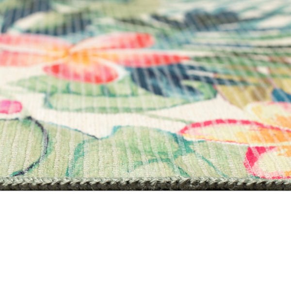 Trans Ocean Liora Manne Impressions Paradise Indoor Mat - Vibrant Floral Design For A Tropical Touch Indoors Multi Polyester Ipr23293144