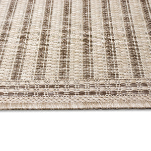 Trans Ocean Liora Manne Malibu Indoor/Outdoor Area Rug - Stylish Geometric Design For Any Space, Versatile Use Natural Polypropylene,Polyester Mau58822312