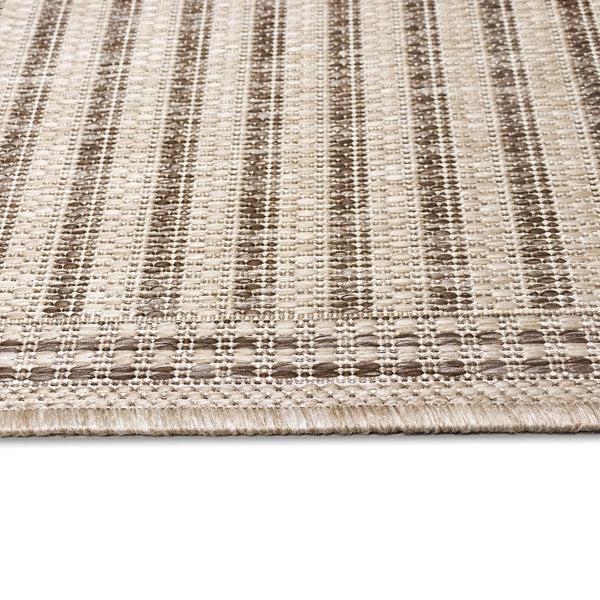Trans Ocean Liora Manne Malibu Indoor/Outdoor Area Rug - Stylish Geometric Design For Any Space, Versatile Use Natural Polypropylene,Polyester Mau58822312