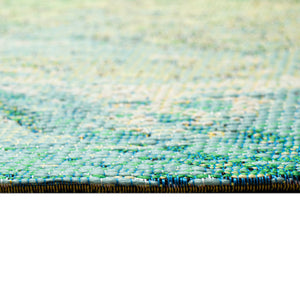 Trans Ocean Liora Manne Marina Botanical Indoor/Outdoor Area Rug - Vibrant Lotus Design For Fresh Spaces Green Polypropylene,Polyester Mna69818906