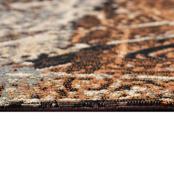 Trans Ocean Liora Manne Marina Contemporary Indoor/Outdoor Area Rug - Bold Abstract Design For Modern Spaces Gold Polypropylene,Polyester Mna58819719