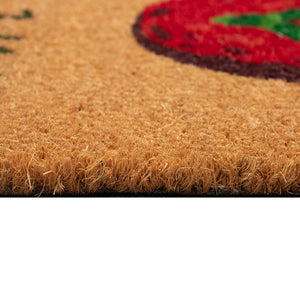 Trans Ocean Liora Wipe Your Mistletoes Outdoor Mat - Fun Coir Floor Decor With Festive Flip Flops, 1'6"X2'6" Natural Coir Ntr12253912