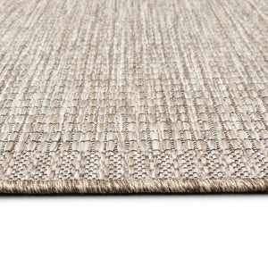 Trans Ocean Liora Manne Orly Textured Indoor/Outdoor Area Rug - Rustic Basketweave Design For Any Space Natural Polypropylene Olyr8648012