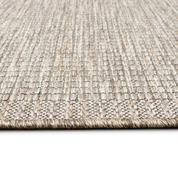 Trans Ocean Liora Manne Orly Textured Indoor/Outdoor Area Rug - Rustic Basketweave Design For Any Space Natural Polypropylene Olyr8648012