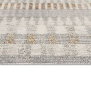 Trans Ocean Liora Manne Rialto Transitional Stripe Indoor Area Rug - Soft Texture & Elegant Design For Home Decor Natural Polyester Ral91689412