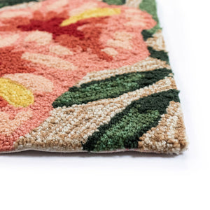 Trans Ocean Liora Manne Ravella Tropical Botanical Area Rug - Hand-tufted, Durable Design For Indoor & Outdoor Spaces Natural Polypropylene,Acrylic Rvlr8228012