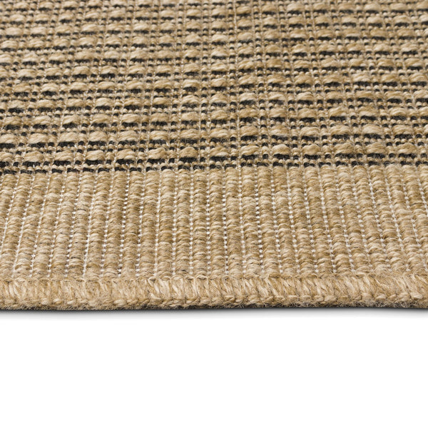 Trans Ocean Liora Manne Sahara Texture Border Indoor/Outdoor Area Rug - Elegant, Versatile Design For Any Space Natural Polypropylene,Polyester Sahr8719012
