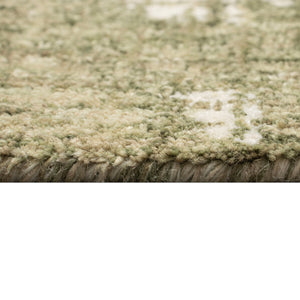 Trans Ocean Liora Manne Savannah Indoor Area Rug - Luxurious Hand-tufted Wool Botanical Design For Elegance Sage Wool Pile Svh46950016