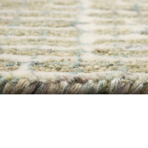 Trans Ocean Liora Manne Savannah Grid Indoor Area Rug - Chic Hand-tufted Wool Design For Modern Living Spaces Sage Wool Pile Svhr8951216