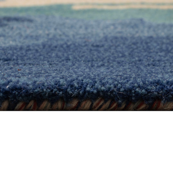 Trans Ocean Liora Manne Tivoli Plush Handmade Wool Area Rug - Contemporary Abstract Design For Elegant Spaces Multi Wool Tiv46814344