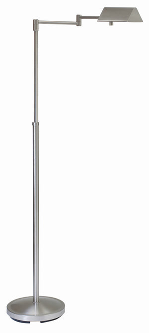 House Of Troy Pinnacle Elegant Floor Lamps With Double Encapsulated Halogen Bulb For Modern Home Lighting Solutions Satin Nickel Metal Pin400-sn