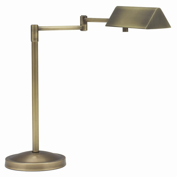 House Of Troy Pinnacle Elegant Table Lamps With Halogen Bulb For Stylish Home Illumination And Décor Enhancement Antique Brass Metal Pin450-ab