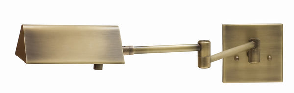 House Of Troy Pinnacle Elegant Wall Swings With Halogen Bulb - Stylish Lighting For Your Home Decor Needs Antique Brass Metal Pin475-ab