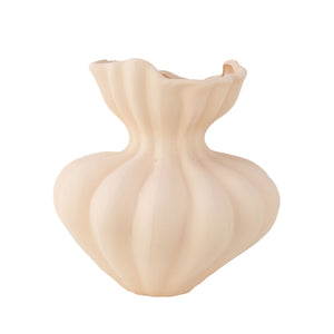 Zeugma Earth Pot In Elegant Pink Finish - 12" Clay Planter For Stylish Home Décor And Outdoor Spaces   Nw240409l