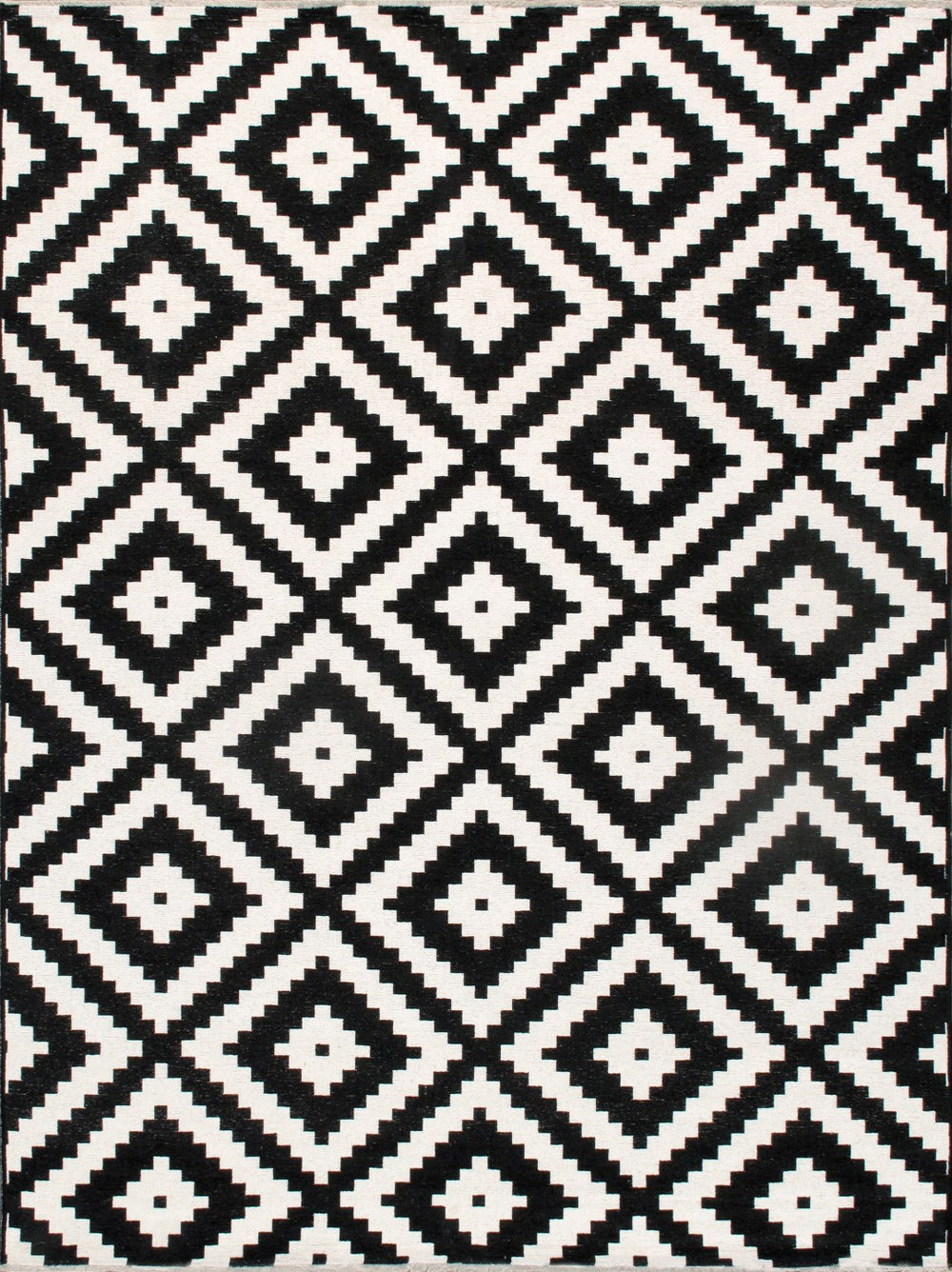 Pasargad Home Palermo Collection Geometric Power Loomed Area Rug, Soft & Durable Reversible Design   Pk-5003 5x8