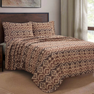 Hiend Accents Mesa Wool Blend Blanket Set - Cozy 3-piece Collection With Southwestern Patterns For Ultimate Comfort Multi Color 85% Polyester,15% Wool Pk1934-kg-oc