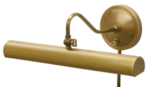 House Of Troy Library Lamp – Elegant 16" Design With Full Range Dimmer For Perfect Lighting In Any Space Weathered Brass Metal Pl16-wb