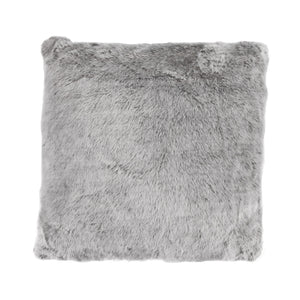 Hiend Accents Arctic Bear Pillow - Luxurious Faux Fur Accent Piece For Cozy Living Spaces And Stylish Décor Gray Shell, 82% Acrylic,18% Polyester,Fill, 100% Waterfowl Feathers Pl5005-ls-ab