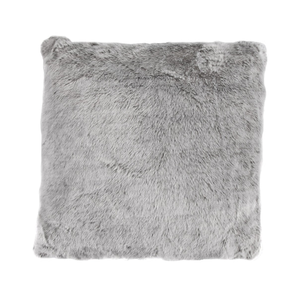 Hiend Accents Arctic Bear Pillow - Luxurious Faux Fur Accent Piece For Cozy Living Spaces And Stylish Décor Gray Shell, 82% Acrylic,18% Polyester,Fill, 100% Waterfowl Feathers Pl5005-ls-ab